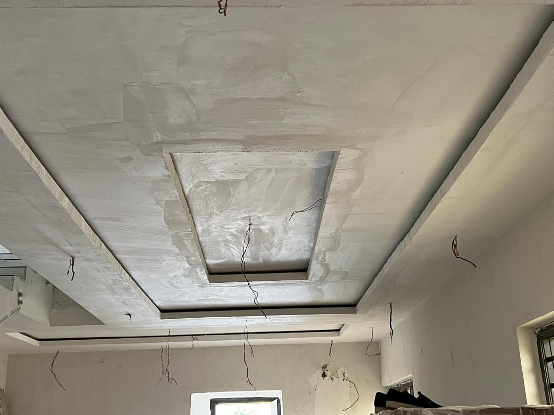 Gypsum Ceiling Before